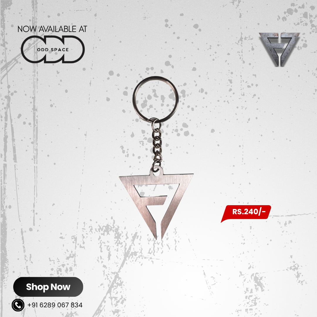 F7 Steel Keychain