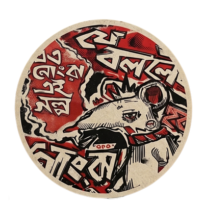 F7 Sticker: Khudarto Mangshashi Circular