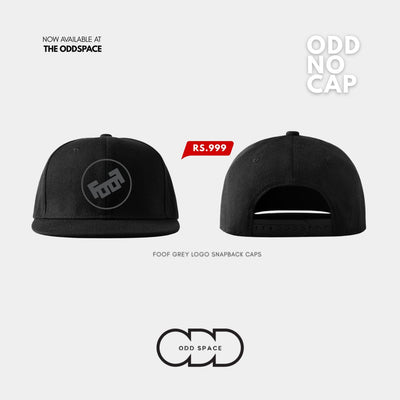 🎁 FooF Grey Logo Snapback Cap (100% off)
