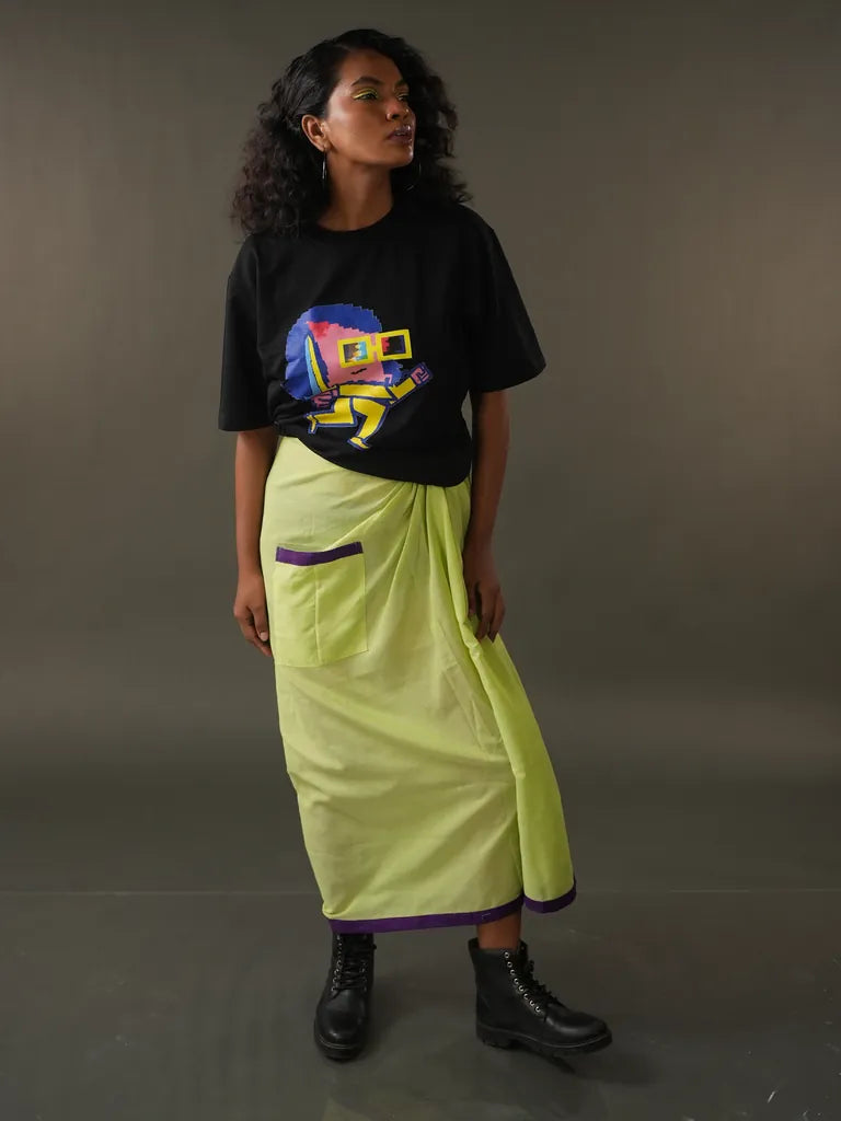 Neon Pulse Bongo Lungi