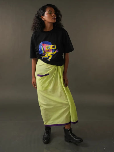 Neon Pulse Bongo Lungi