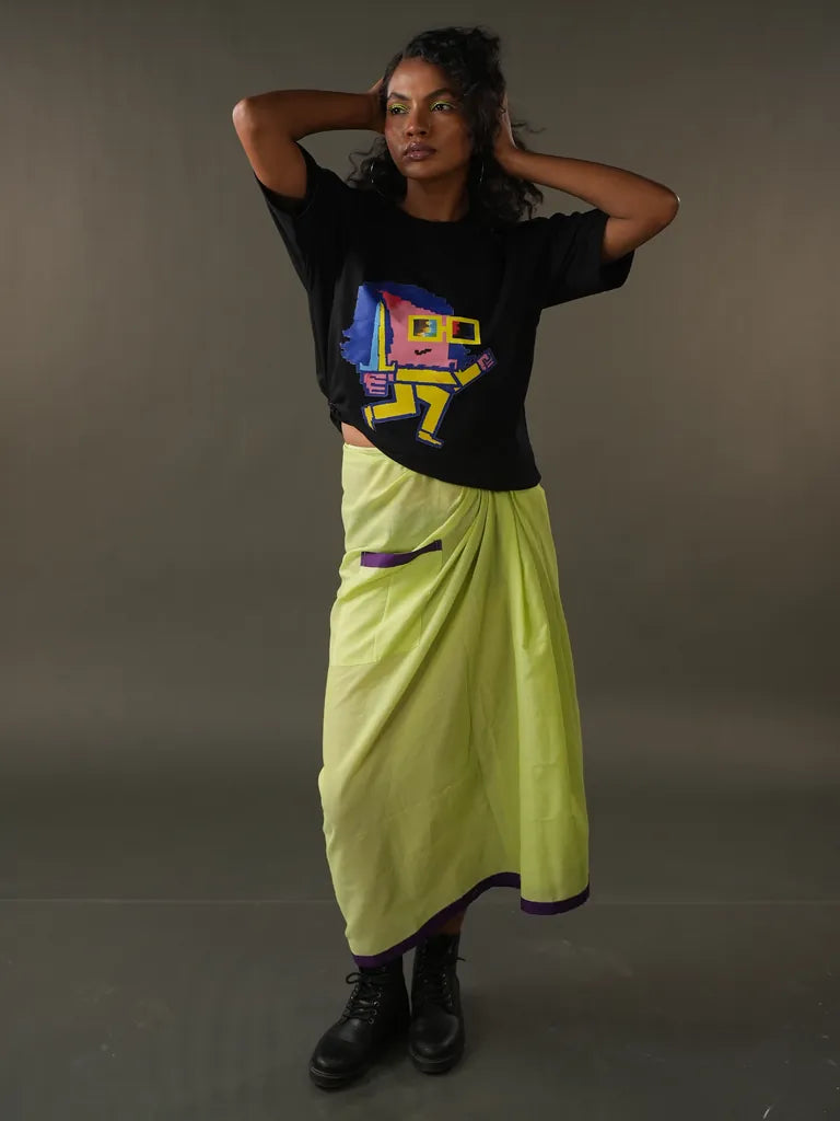 Neon Pulse Bongo Lungi