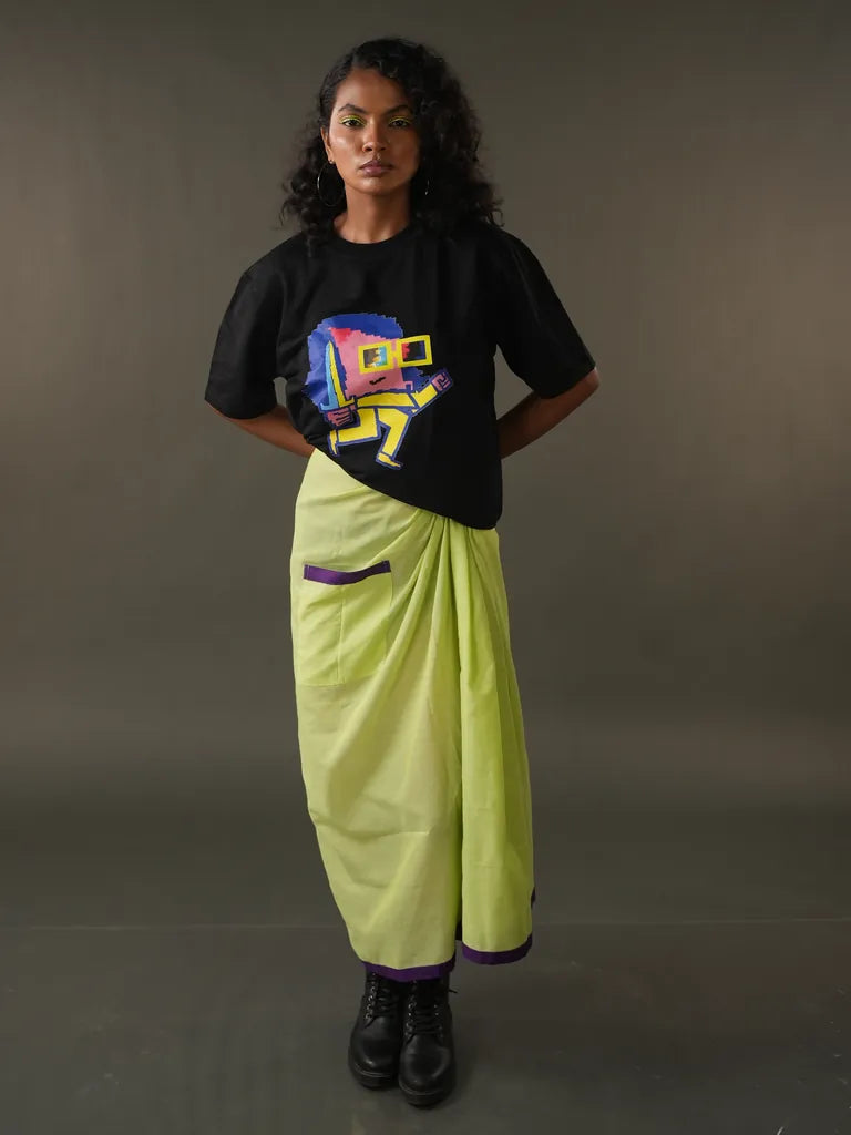 Neon Pulse Bongo Lungi